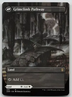 Brightclimb Pathway (Borderless) #285 (NM) Zendikar Rising ZNR Magic MTG - Image 2