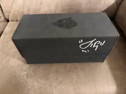 Signed Gamegenic Academic XL Deck Box – The Professor Tolarian Community College - Image 1