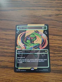 Super Combo (Borderless) (Surge Foil) Commander Teenage Mutant Ninja TurtlesFoil - Image 1