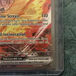 Pokemon TCG Team Rockets Moltres EX Holo Card 229/182 Sir Destined Rivals - Image 4