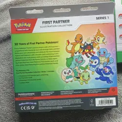 Pokemon First Partner Illustration Collection Series 1 5 Box Promo Card Set - Image 2