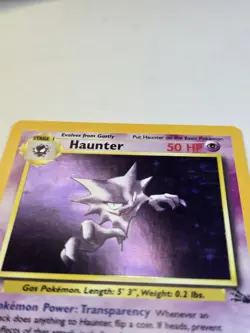 Haunter [Holo] Pokemon Fossil Set #6/62 - Image 2