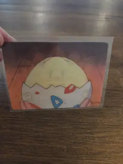 1998 Pokemon Pioneer Viz Video Lenticular Promo - Togepi - PIKA-0021D - Image 3