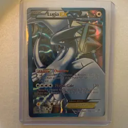 Pokemon Lugia EX 134/135 Full Art Ultra Rare Holo Plasma Storm 180 HP 2013 - Image 1