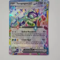 Pokemon Terapagos EX 092/131 Sv: Prismatic Evolutions Double Rare Holo 230 HP - Image 1