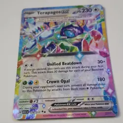 Pokemon Terapagos EX 092/131 Sv: Prismatic Evolutions Double Rare Holo 230 HP - Image 2