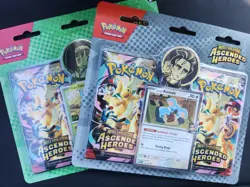 2x Ascended Heroes 2 Pack Blisters Larry & Erika NEW Factory Sealed Pokemon - Image 1