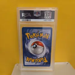 1999 POKEMON FOSSIL #5 GENGAR-HOLO PSA 7 - Image 2
