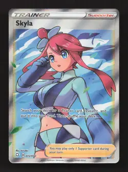 Skyla 072/072 Ultra Rare Shining Fates Pokemon Near Mint - Image 1