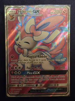 Sylveon GX (Full Art) 140/145 - Pokemon Guardians Rising - NM - Image 1