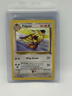 Pokemon TCG - PIDGEOT - 24/64 - RARE - UNLIMITED - JUNGLE (1999) - WOTC - LP - Image 2