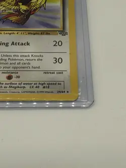 Pokemon TCG - PIDGEOT - 24/64 - RARE - UNLIMITED - JUNGLE (1999) - WOTC - LP - Image 3