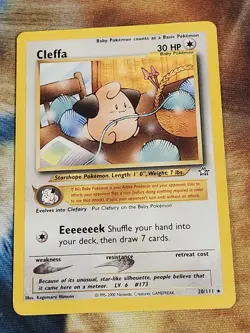 2000 Pokemon Neo Genesis - Cleffa 20/111 Rare - NM - Image 1