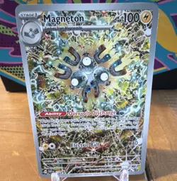 Pokemon Magneton SVP 033 Sv: Scarlet & Violet Promo Stage 1 100 HP Holo Ability - Image 1