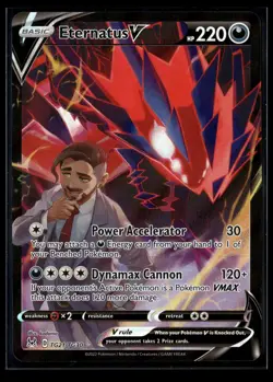 Eternatus V TG21/TG30 Holo V Rare Lost Origin Trainer Gallery Pokemon NM/M - Image 1