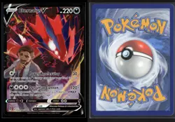 Eternatus V TG21/TG30 Holo V Rare Lost Origin Trainer Gallery Pokemon NM/M - Image 3