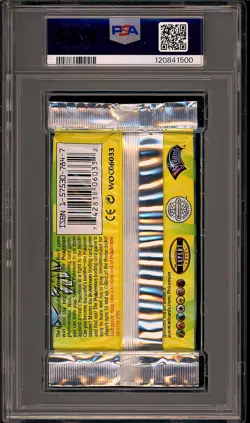 Pokemon 1999 WOTC Base Set Venusaur UK Sealed Booster Pack GEM MINT PSA 10 - Image 2