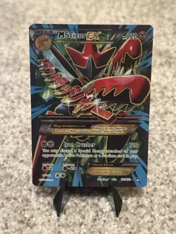 Pokemon TCG XY Breakpoint Ultra Rare M Scizor EX Full Art 120/122 ‼MINT ‼ - Image 1