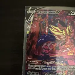 Zamazenta V Full Art GG54/GG70 Crown Zenith Galarian Gallery Pokemon 2023 - Image 2