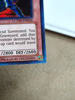 Dark Magician of Chaos LCYW-EN026 Secret Rare 1st LP - Image 3