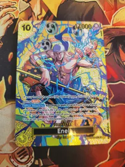 1x Enel SP EB02-052 SR from OP15 Adventure on Kami's Island! One Piece TCG! NM - Image 1