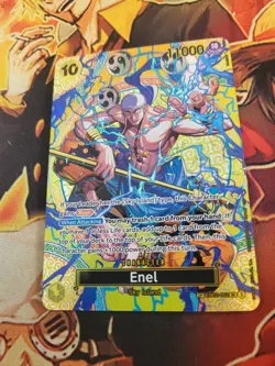 1x Enel SP EB02-052 SR from OP15 Adventure on Kami's Island! One Piece TCG! NM - Image 4