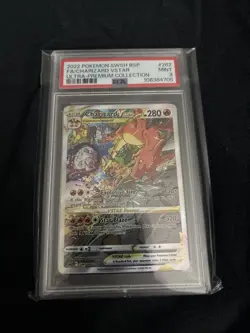 Charizard VSTAR SWSH262 Full Art Holo Promo Card PSA 9 Mint Pokemon TCG Card - Image 2