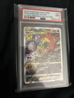 Charizard VSTAR SWSH262 Full Art Holo Promo Card PSA 9 Mint Pokemon TCG Card - Image 3