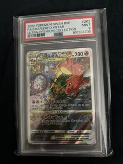 Charizard VSTAR SWSH262 Full Art Holo Promo Card PSA 9 Mint Pokemon TCG Card - Image 4
