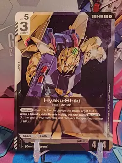 Hyaku-Shiki (R) GD02-072 - Dual Impact - Gundam TCG Card Game *English - Image 1