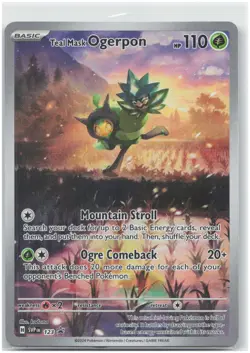 Teal Mask Ogerpon - 123 SVP Promo SV: Scarlet & Violet Promo Cards NM - Image 1
