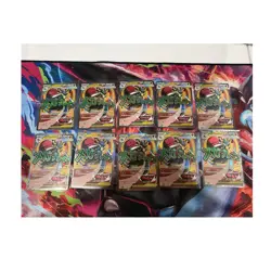 Pokemon Mega Lucario EX Holo Cards Pokemon Trading Card Game Lot of 10 - Image 1