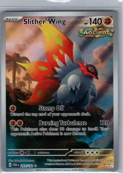 Slither Wing 203/182 SV04: Paradox Rift - Pokemon Card - NM - Image 1