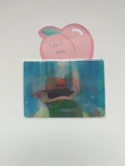 Pokemon Ash Ketchum Pioneer Viz Video Promo Card Lenticular PIKA-0020D/DVD - Image 3