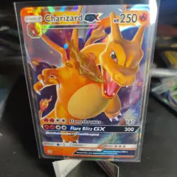 Pokemon Card TCG - Charizard GX SM211 Black Star Promo Sun & Moon NM - Image 1