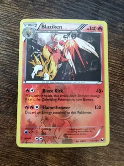 Blaziken 17/108 Dark Explorers Reverse Holo Pokemon Card - Image 1