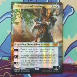 Teferi, Hero of Dominaria GR6/008 Foil - Masterpiece MED*EN Mythic MTG Yongjae … - Image 1