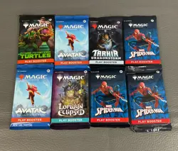 8 Magic the Gathering Pack Bundle Lot English SEALED Booster Packs - Image 1