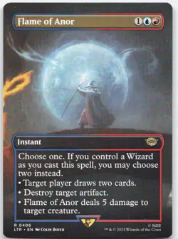 Flame of Anor (Borderless) *Regular* LTR 406 NM-LP - Image 1