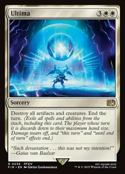 MTG Ultima - Foil, Final Fantasy, Lightly Played, English - Image 1