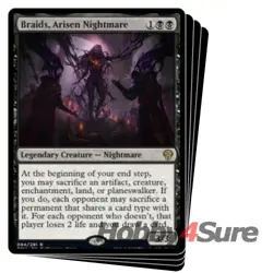 Braids, Arisen Nightmare X4 M/NM Magic: The Gathering MTG Dominaria United - Image 1