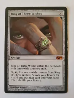 Magic The Gathering Ring of Three Wishes 216/249 M14 Core Set - Image 1