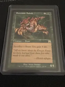 Ravenous Baloth X1 Onslaught LP Condition See Pics Front Back - Image 1