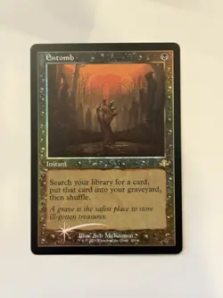 Entomb (Retro Frame) Dominaria Remastered Foil NM - Image 1