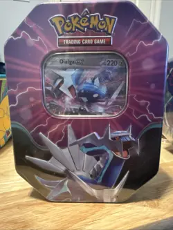 Pokemon TCG Azure Legends Tin Dialga ex Sealed - Image 1