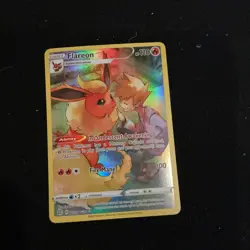 Pokemon Flareon Ultra Rare Full Art Holo TG01/TG30 Brilliant Stars 110 HP - Image 1