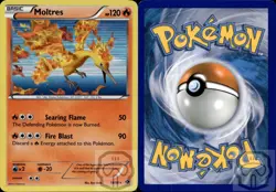 Moltres 14/99 Holo R Next Destinies Pokemon Holo NM/M - Image 2