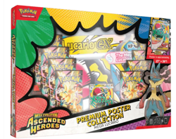 LOT OF 2 Pokemon Mega Evolution Ascended Heroes Premium Poster Collection - Image 1