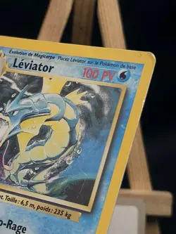 Carte pokemon holo - Leviator 6/102 - Etat : correct - Wizards Set De Base - Image 5