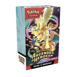 Pokemon TCG Ascended Heroes Booster Bundle Sealed X4 - Image 1